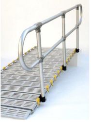 Aluminum Handrails for Roll-A-Ramp